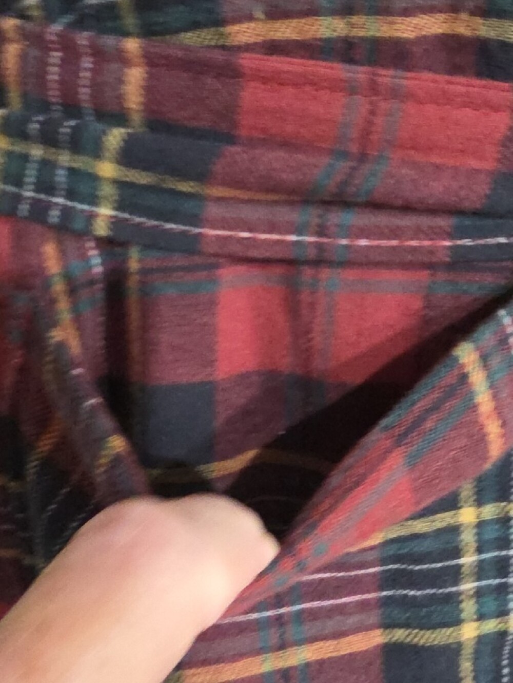 Pottery Barn Teen Harry Potter Red Black Tartan Flannel Sherpa Loungewear Robe - Picture 4 of 13